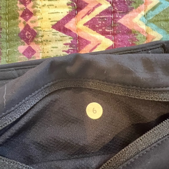 Lululemon Pace Rival Skirt Size 6 Black - Picture 3 of 4